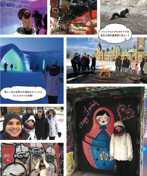 フレンチカナダのオタワでは有名な国会議事堂を見ました 美しい氷の世界が幻想的なケベックのアイスホテルも体験!
